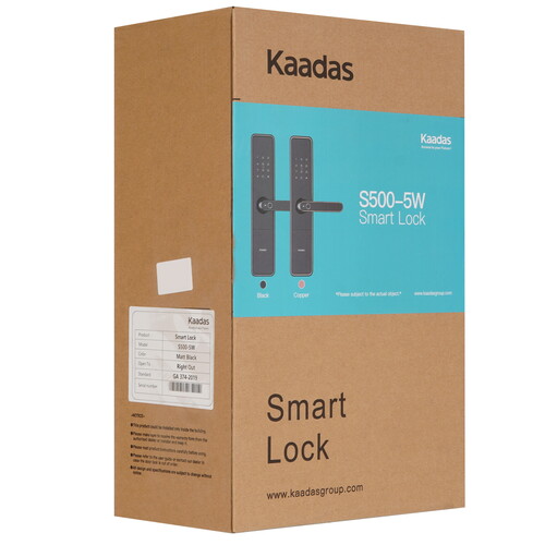 Купить Умный дверной замок Kaadas S500-5W  5497576. Характеристики, отзывы и цены в Донецке