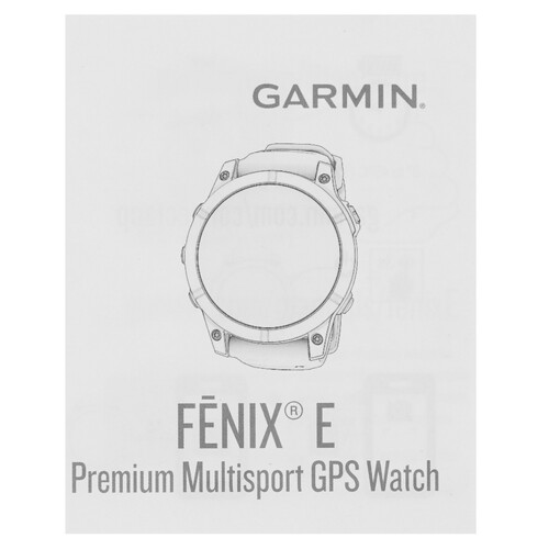 Купить Спортивные часы Garmin Fenix E  5493287. Характеристики, отзывы и цены в Донецке