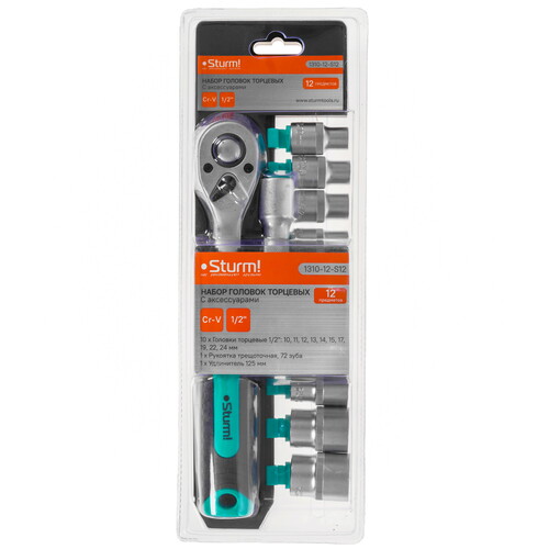 Купить Набор инструментов Sturm! 1310-12-S12  9156902. Характеристики, отзывы и цены в Донецке