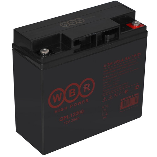 Купить Аккумуляторная батарея для ИБП WBR GPL12200  9281132. Характеристики, отзывы и цены в Донецке