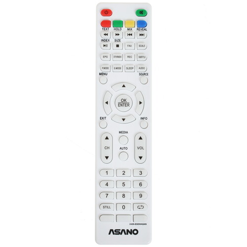 Купить Телевизор Asano 24LH1011T белый  1364688. Характеристики, отзывы и цены в Донецке