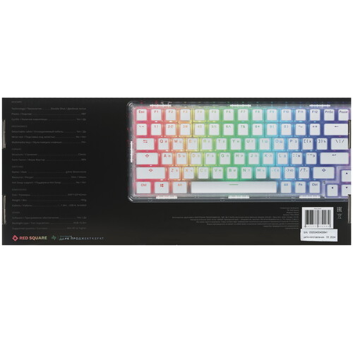 Купить Клавиатура проводная Red Square Keyrox Kryo [RSQ-20040]  5445784. Характеристики, отзывы и цены в Донецке