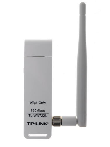 Купить Wi-Fi адаптер TP-LINK TL-WN722N  0126856. Характеристики, отзывы и цены в Донецке