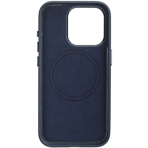 Купить Накладка  VLP Ecopelle Case with MagSafe для Apple iPhone 15 Pro синий  5460449. Характеристики, отзывы и цены в Донецке