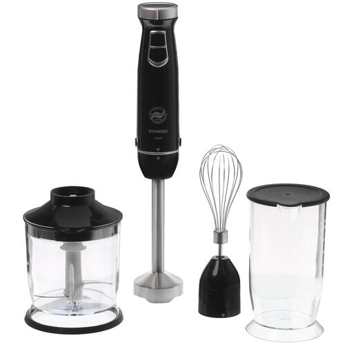 Купить Блендер погружной Hyundai HYB-H3845 черный  9941153. Характеристики, отзывы и цены в Донецке