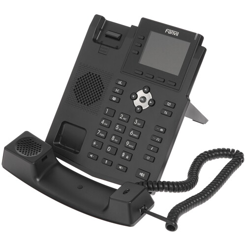 Купить Телефон VoIP Fanvil X3U черный  1624199. Характеристики, отзывы и цены в Донецке