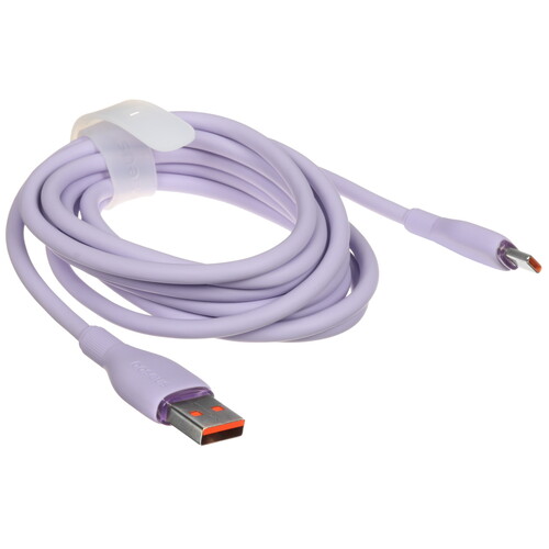 Купить Кабель круглый Baseus USB Type-C - USB 2.0 Type-A фиолетовый 2 м  5495765. Характеристики, отзывы и цены в Донецке