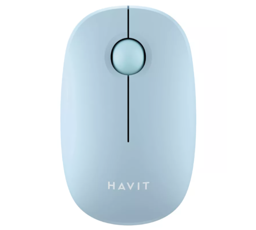 Купить Мышь беспроводная Havit MS57GT  голубой  9229377. Характеристики, отзывы и цены в Донецке