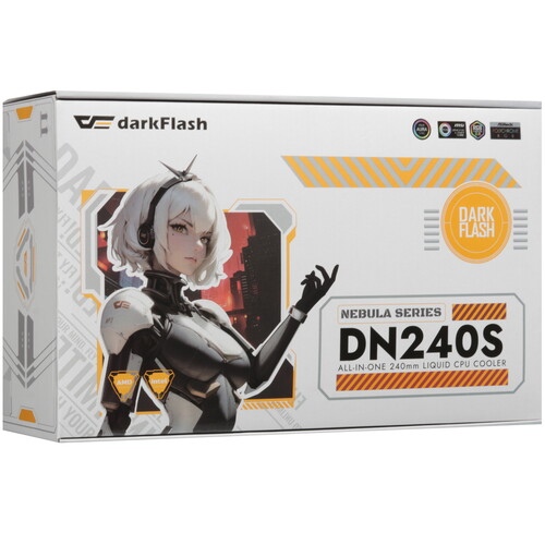Купить Система охлаждения DarkFlash DN240S черная  5616795. Характеристики, отзывы и цены в Донецке