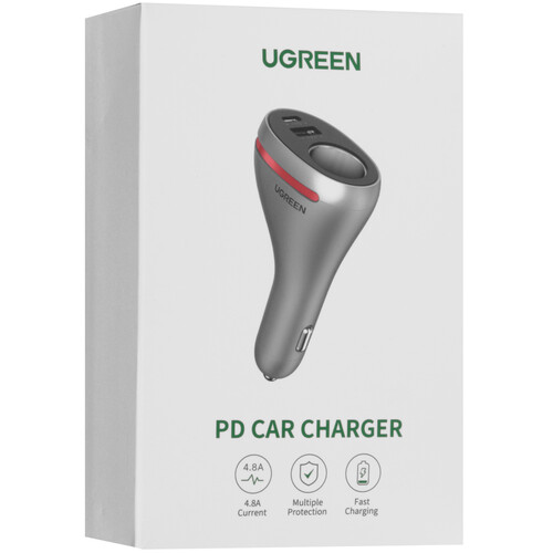 Купить Разветвитель автоприкуривателя Ugreen CD204  5454082. Характеристики, отзывы и цены в Донецке