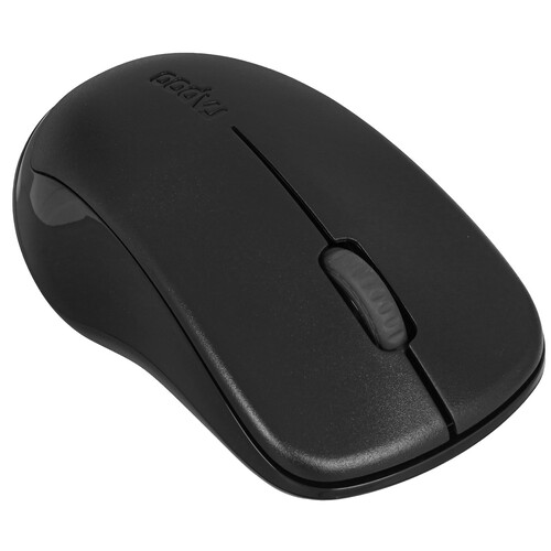 Купить Мышь беспроводная RAPOO 1680 Silent [1680-BL] черный  9125957. Характеристики, отзывы и цены в Донецке