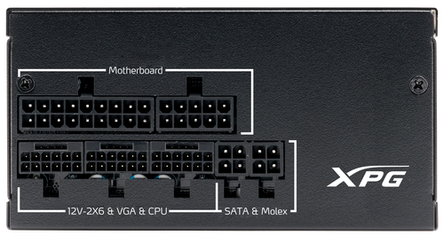 Купить Блок питания ADATA XPG PYMCORE 750W [PYMCORE750G-BKCEU] черный  5636776. Характеристики, отзывы и цены в Донецке