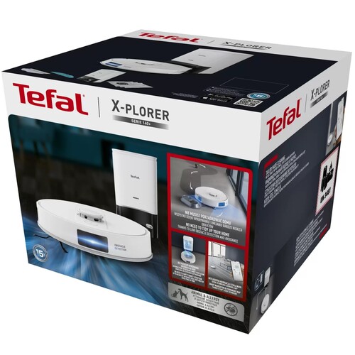 Купить Робот-пылесос Tefal RG9197WH белый  9225022. Характеристики, отзывы и цены в Донецке