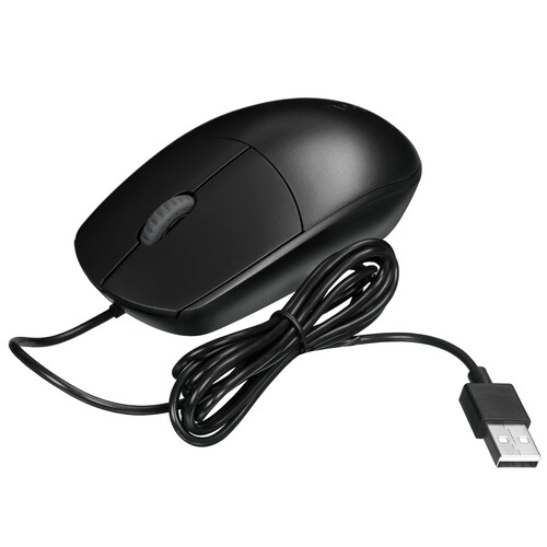 Купить Мышь проводная RAPOO N100  черный  9125989. Характеристики, отзывы и цены в Донецке