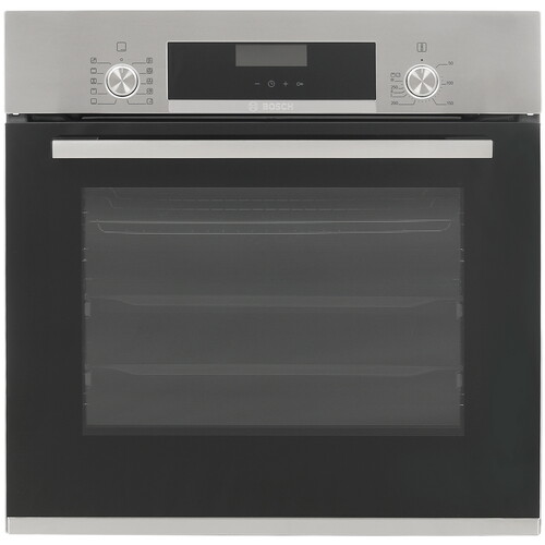 Купить Электрический духовой шкаф Bosch Serie 6 HBJ558YS0Q серебристый  1301711. Характеристики, отзывы и цены в Донецке
