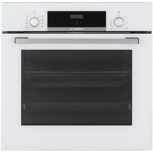 Купить Электрический духовой шкаф Bosch HBF534EW0Q белый  5321272. Характеристики, отзывы и цены в Донецке