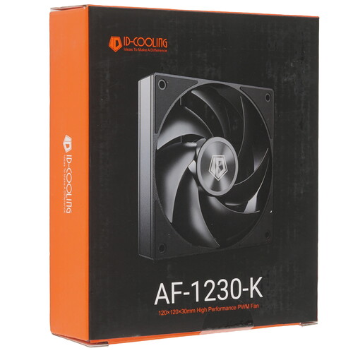 Купить Вентилятор ID-Cooling AF-1230-K  черный  9242725. Характеристики, отзывы и цены в Донецке