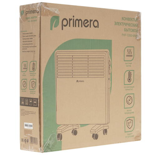 Купить Конвектор Primera PHP-1000-MWB  9929577. Характеристики, отзывы и цены в Донецке