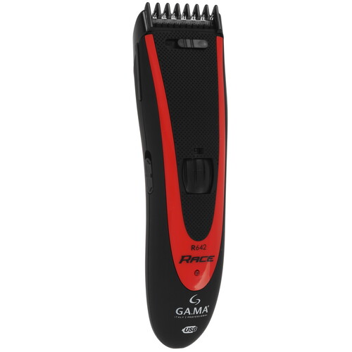 Купить Машинка для стрижки GA.MA R642 - HF красный/черный  9269235. Характеристики, отзывы и цены в Донецке