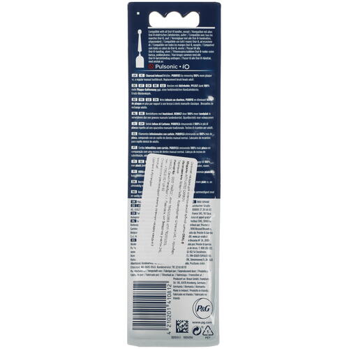 Купить Набор сменных насадок Braun Oral-B EB20CH Pure Clean Charcoal  5406890. Характеристики, отзывы и цены в Донецке