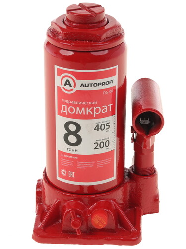 Купить Домкрат Autoprofi DG-08  1074023. Характеристики, отзывы и цены в Донецке