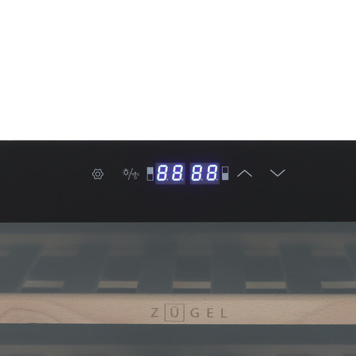 Купить Винный шкаф ZUGEL ZCWF521DB черный  9238030. Характеристики, отзывы и цены в Донецке