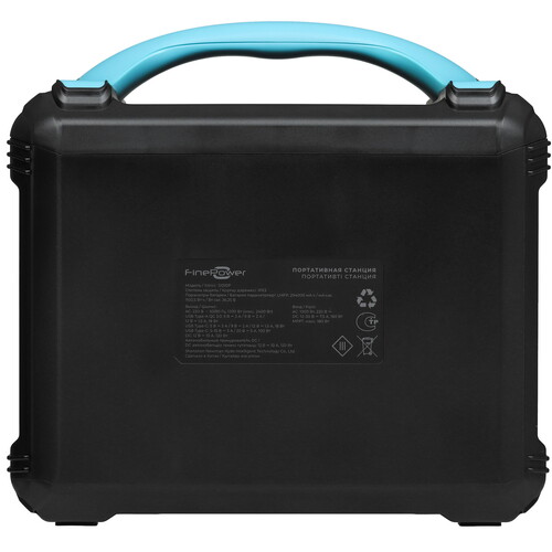 Купить Портативная зарядная станция FinePower Zeus 1000 черный  5434036. Характеристики, отзывы и цены в Донецке