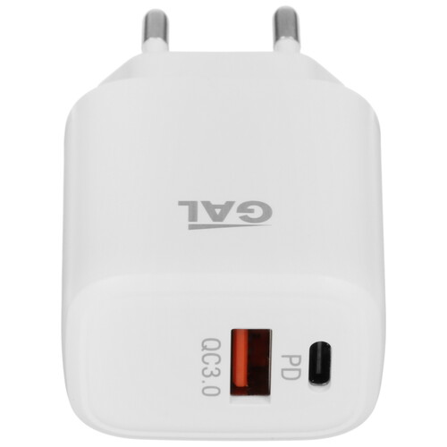Купить Сетевое зарядное устройство GAL UC-5229 белый  9210811. Характеристики, отзывы и цены в Донецке