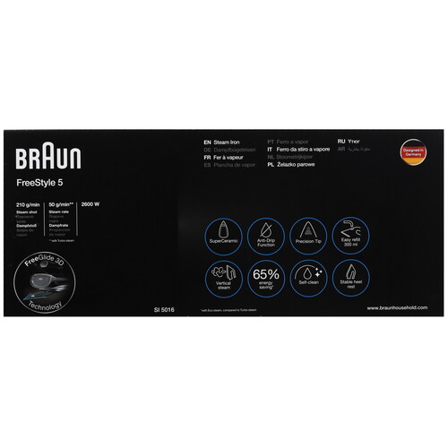 Купить Утюг BRAUN SI5016YL белый  5485309. Характеристики, отзывы и цены в Донецке