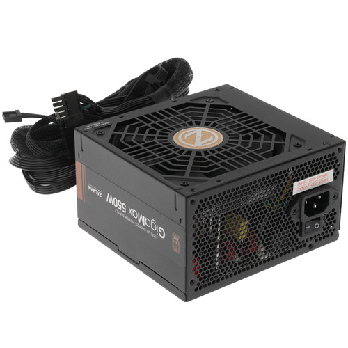 Купить Блок питания ZALMAN GigaMax (GVII) 550W [ZM550-GVII] черный  1608472. Характеристики, отзывы и цены в Донецке
