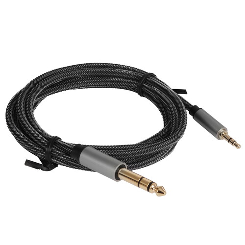 Купить Кабель   Ugreen jack 3.5 мм - jack 6.3 мм серый  5492387. Характеристики, отзывы и цены в Донецке