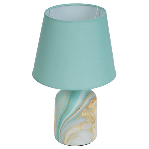 Купить Настольный светильник RISALUX Жаклин голубой  9176730. Характеристики, отзывы и цены в Донецке