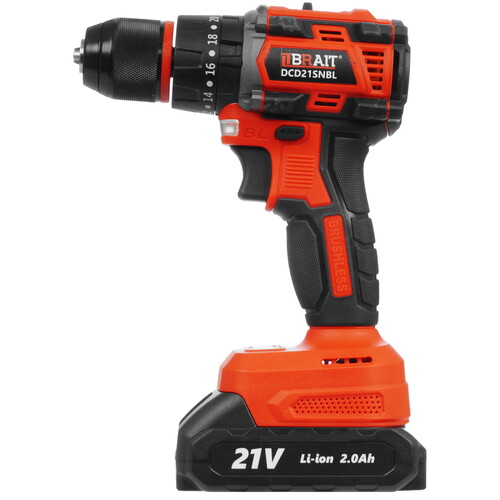 Купить Дрель-шуруповерт BRAIT DCD21SNBL  9230664. Характеристики, отзывы и цены в Донецке