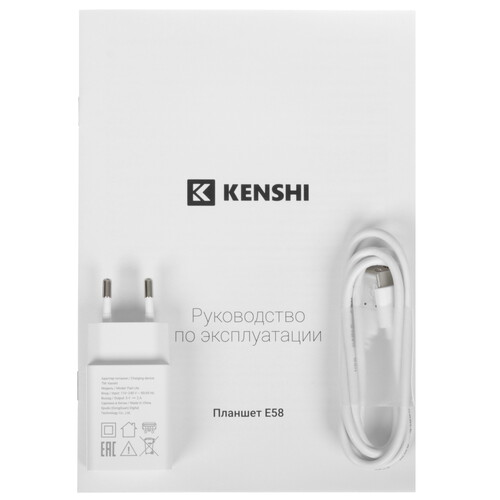 Купить 8" Планшет KENSHI Pad Lite E58 LTE 64 ГБ серый  9119151. Характеристики, отзывы и цены в Донецке