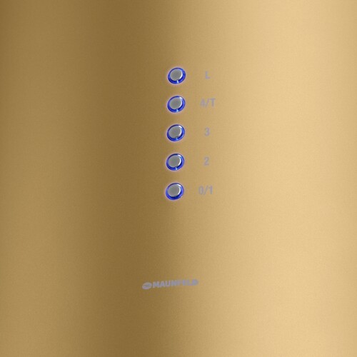 Купить Вытяжка островная MAUNFELD LEE ISLA 39 золотистый  8199887. Характеристики, отзывы и цены в Донецке