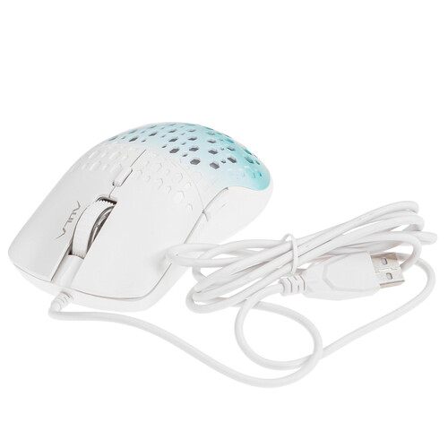 Купить Мышь проводная AULA S11PRO [80003325] белый  5606258. Характеристики, отзывы и цены в Донецке