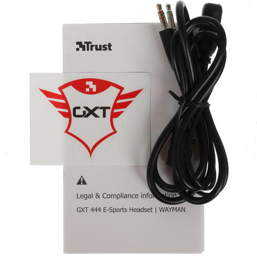 Купить Проводные наушники Trust GXT444 WAYMAN черный 2021  5366485. Характеристики, отзывы и цены в Донецке