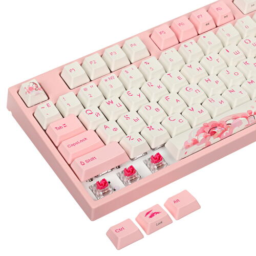 Купить Клавиатура проводная Varmilo VEM108 Sakura R2 [A36A027B0A3A06A024/D]  5420691. Характеристики, отзывы и цены в Донецке