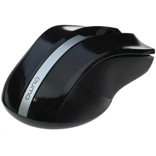 Купить Мышь беспроводная QUMO Office M15 Style [22540] черный  1287997. Характеристики, отзывы и цены в Донецке