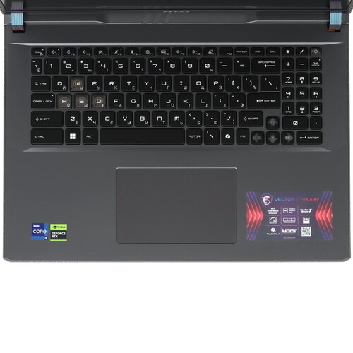 Купить 17" Ноутбук MSI Vector 17 HX A14VHG-1014XRU черный  5484709. Характеристики, отзывы и цены в Донецке