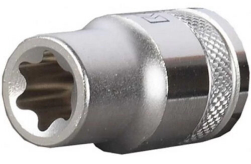 Купить Торцовая головка KRAFTOOL INDUSTRIE QUALITAT, Cr-V, внешний TORX, хромосатинированная, 1/2, Е 11  9012634. Характеристики, отзывы и цены в Донецке