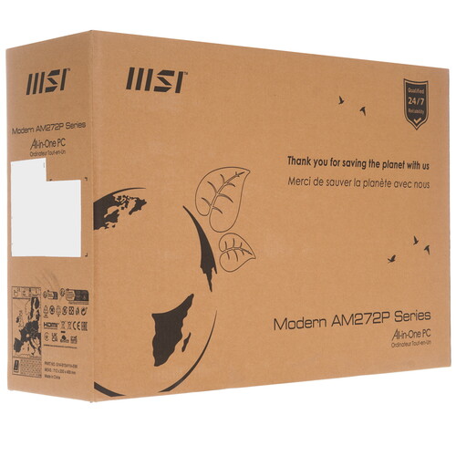 Купить 27" Моноблок MSI Modern AM272P 1M-678XRU  5488634. Характеристики, отзывы и цены в Донецке
