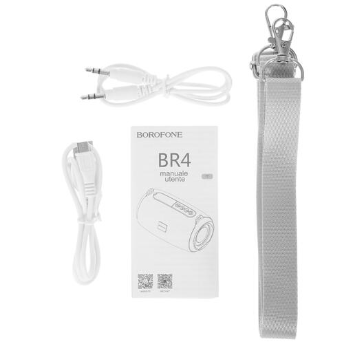 Купить Портативная колонка Borofone BR4 Horizon, серый  5371160. Характеристики, отзывы и цены в Донецке