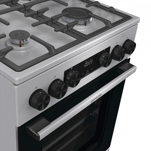 Купить Комбинированная плита Gorenje GKS5C74XF серый  9258752. Характеристики, отзывы и цены в Донецке