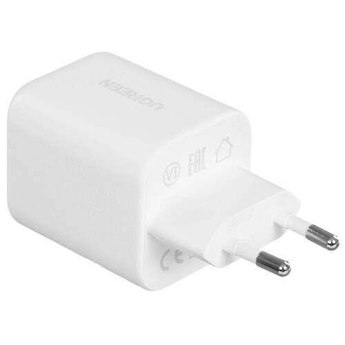 Купить Сетевое зарядное устройство Ugreen X524 белый  9308441. Характеристики, отзывы и цены в Донецке
