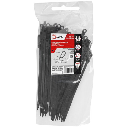 Купить Стяжка ЭРА NO-224-589  9198896. Характеристики, отзывы и цены в Донецке