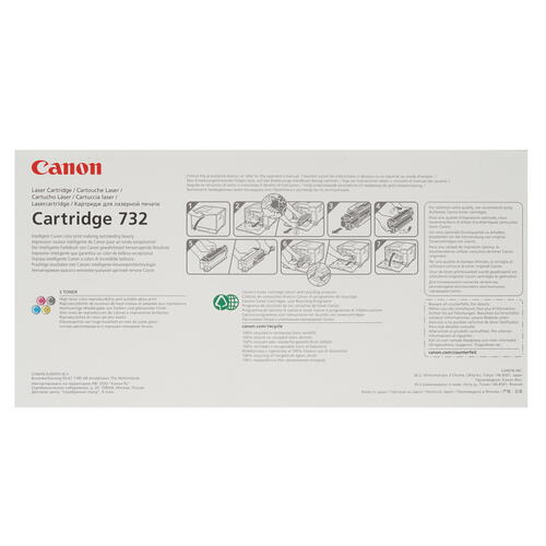 Купить Картридж лазерный Canon 732 голубой  7966656. Характеристики, отзывы и цены в Донецке