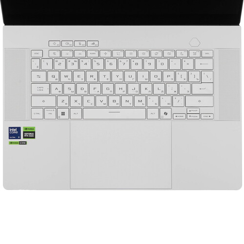 Купить 16" Ноутбук ASUS ROG Zephyrus GU605CX-QR125W белый  5618540. Характеристики, отзывы и цены в Донецке