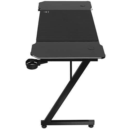 Купить Стол компьютерный ZONE 51 TRINE 140 RGB черный  9071074. Характеристики, отзывы и цены в Донецке