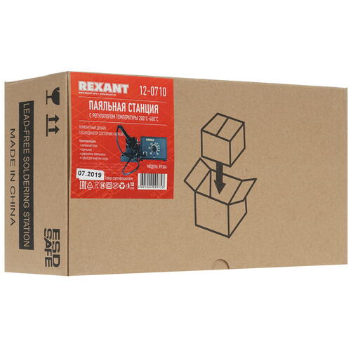Купить Паяльная станция Rexant 12-0710  1291828. Характеристики, отзывы и цены в Донецке